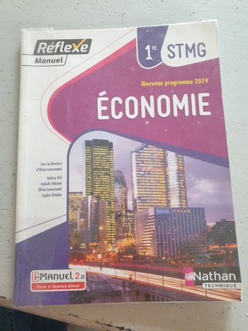 Manuel scolaire économie