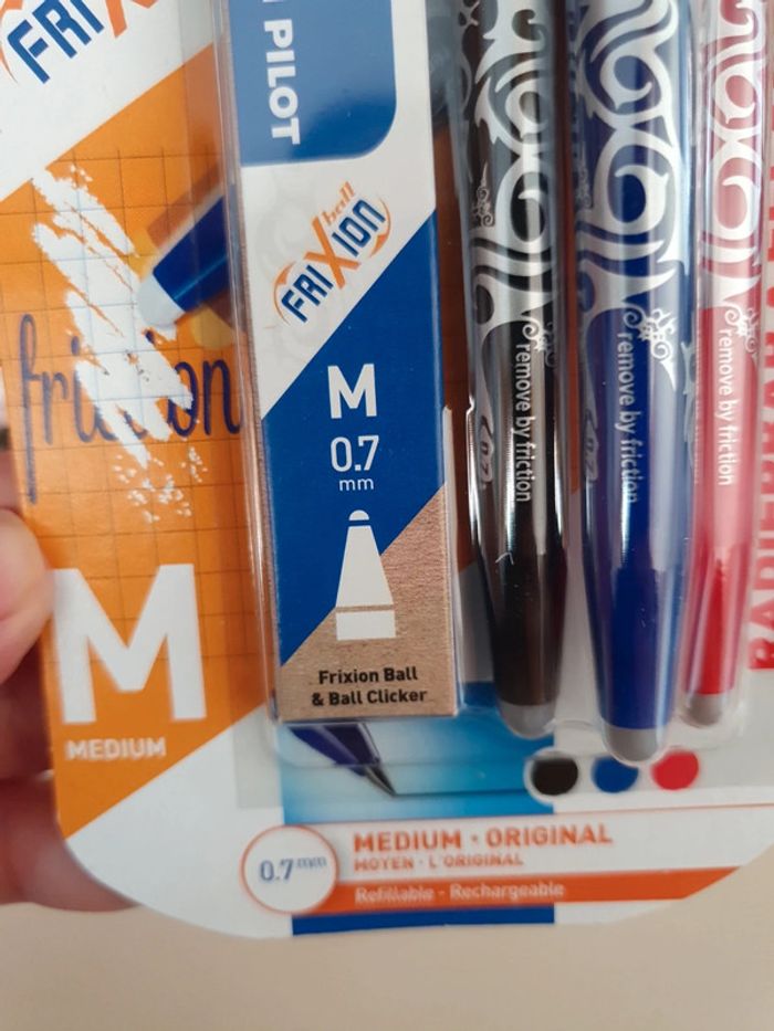 Lot de 3 stylos fixion pilot - photo numéro 2