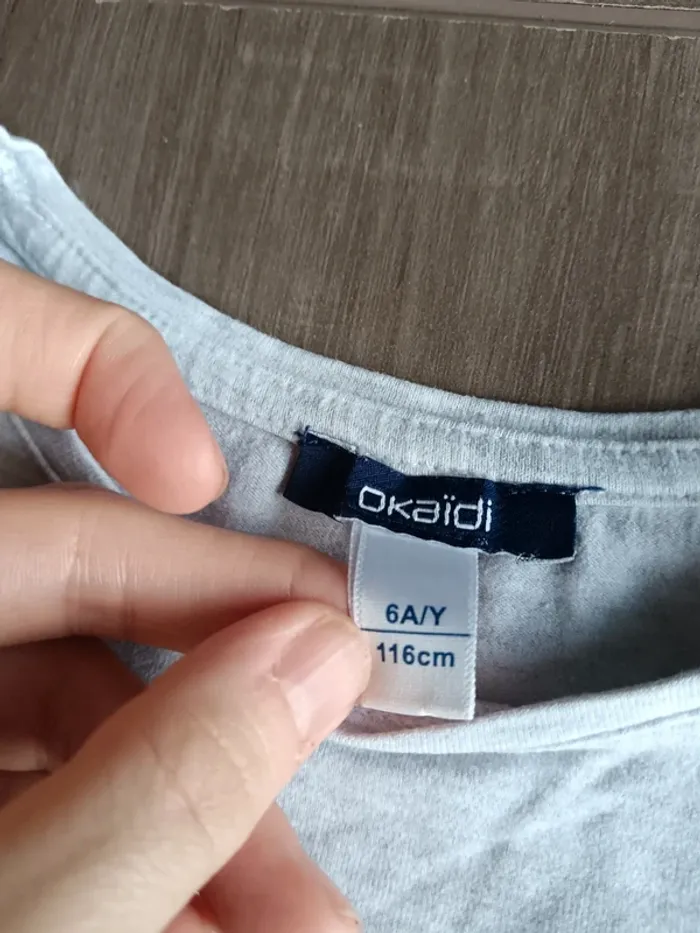 Ensemble 2 pièces pyjama okaïdi 6 ans - photo numéro 2