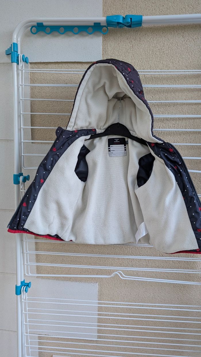 Doudoune doublée polaire 12 mois - photo numéro 2