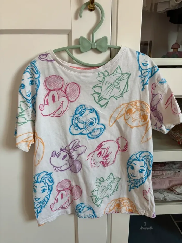 T-shirt Disney fille