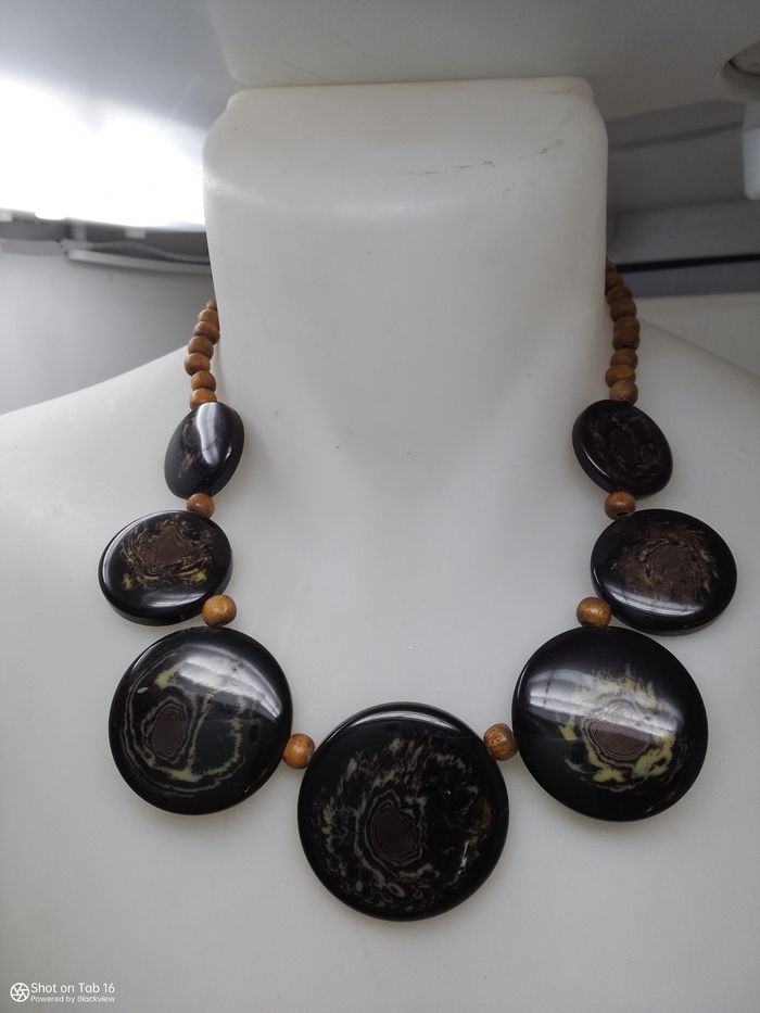Collier ras du coup tibétain
