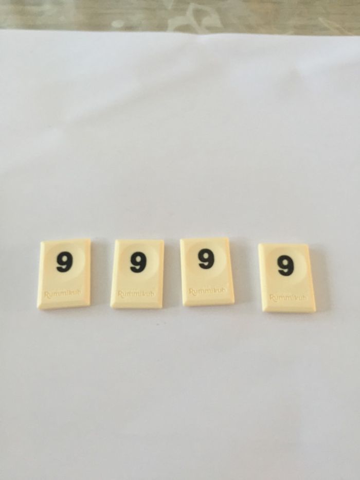 Pièce détachée tuile pion Rummikub le rami des chiffres édition voyage - photo numéro 6