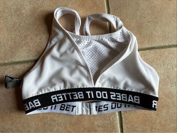 Brassière sport blanc Undiz Taille M