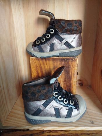 Bottine à lacets