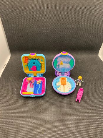 Lot de 2 mini polly pocket