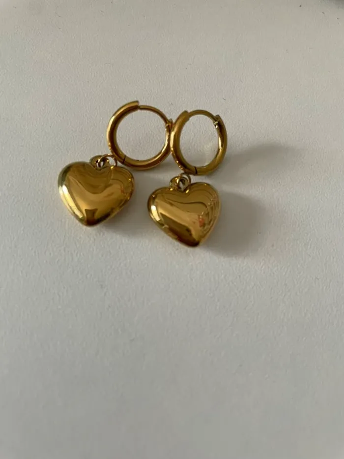 Boucle d’oreille en acier inoxydable Du groupe Maxmara intrend sans logo - photo numéro 5