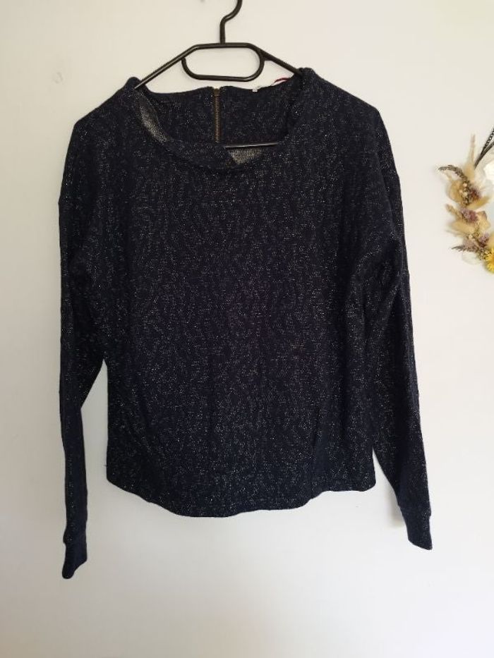 Sweat camaïeu qui brille