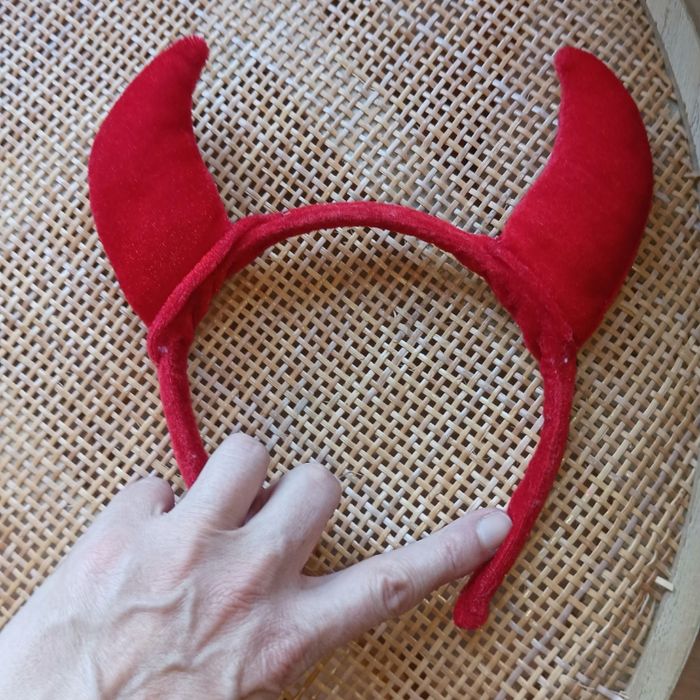 Déguisement halloween diable serre tête - photo numéro 5