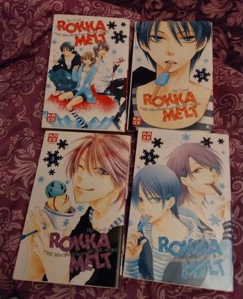 Mangas Rokka Melt tomes 1 à 4 Intégrale Kazé shojo