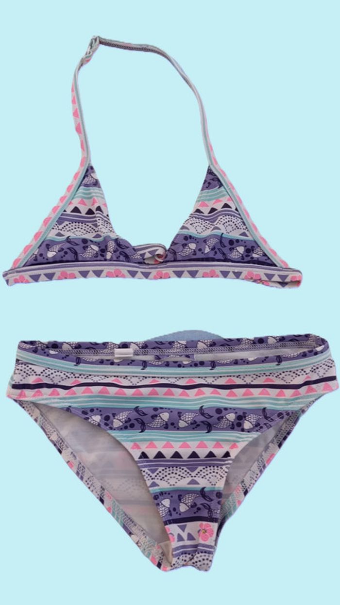 Maillot fillette 2 pièces 6/7 ans. Olaian de Décathlon