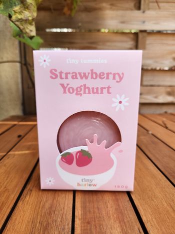 bol yaourt à la fraise