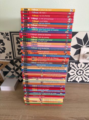 Lot Tchoupi 56 livres