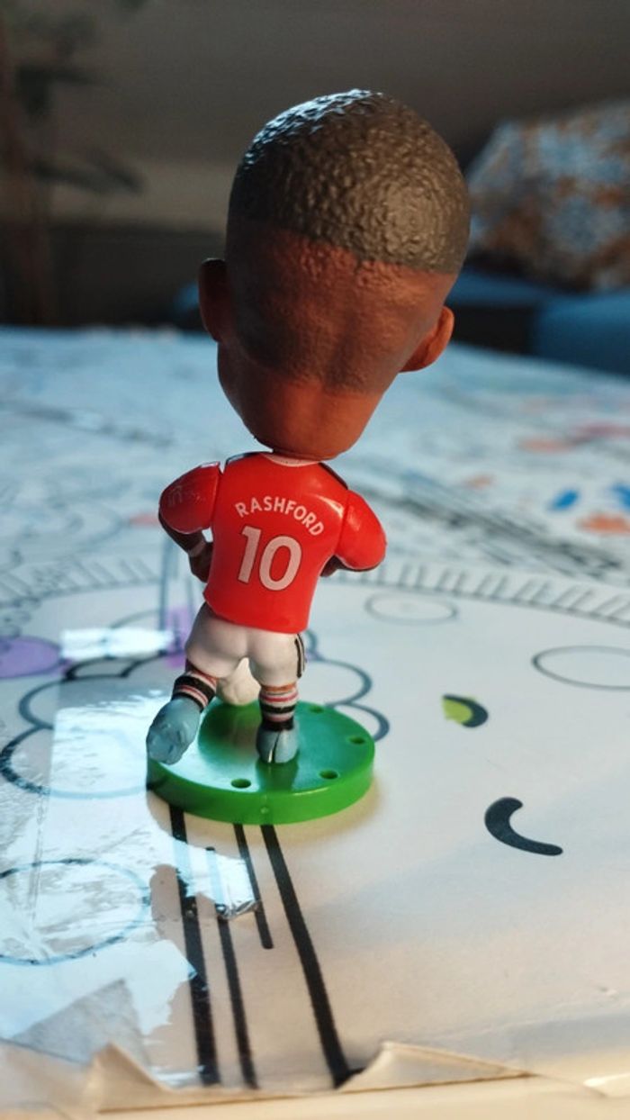 Petite figurine football neuve Marcus Rashford - Manchester United - photo numéro 2