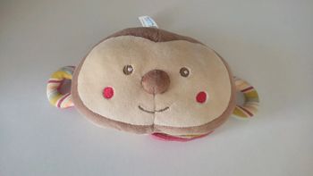 Doudou hochet singe Sucre d'orge