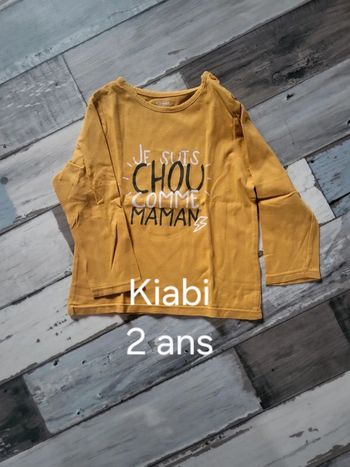 Tee-shirt "Kiabi" 2ans