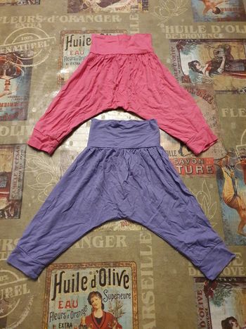 Lot de 2 sarouels 12 mois Pik Ouic