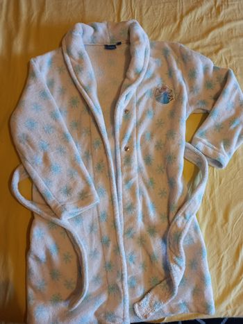 Robe de chambre reine des neiges 6/8 ans