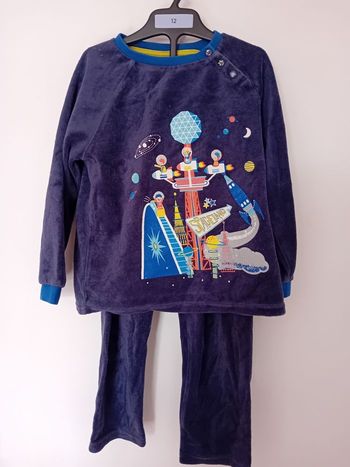 Pyjama velours sergent major
