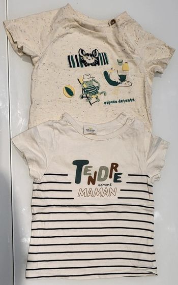Lot 2 tee-shirts