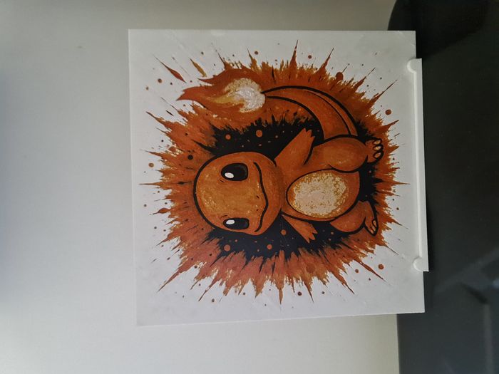 Tableau Salamèche Pokémon déco - photo numéro 2