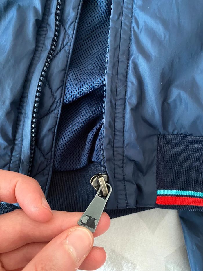 Superbe belle veste légère Trussardi jeans bleu taille M - photo numéro 16