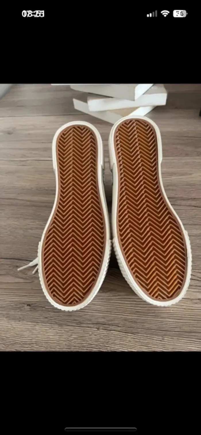 Baskets montantes Lee 37 - bleu jean clair neuves - photo numéro 4
