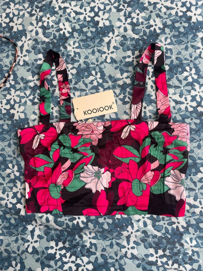 Petit croque top, brassière taille S