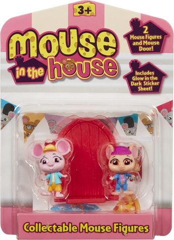 🌟 LOT X 4 Millie & Friends – Souris dans la maison (Set de 2 figurines)