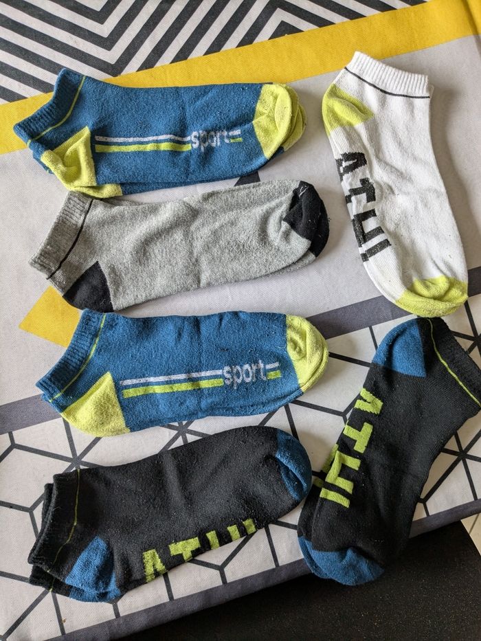Lot de 6 paires de chaussettes 43/46 - photo numéro 2