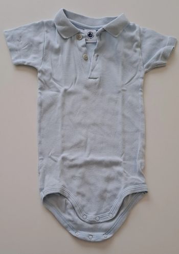 Body Petit Bateau 12 mois