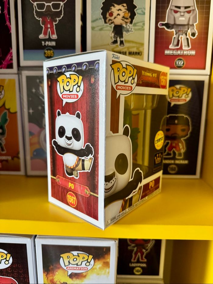 Funko Pop! Movies 1567 - Dreamworks Kung Fu Panda - Po - Limited Edition Chase - Funko Speciality Series Exclusive - photo numéro 5