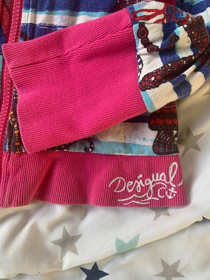 Veste réversible desigual 8 ans - photo numéro 2