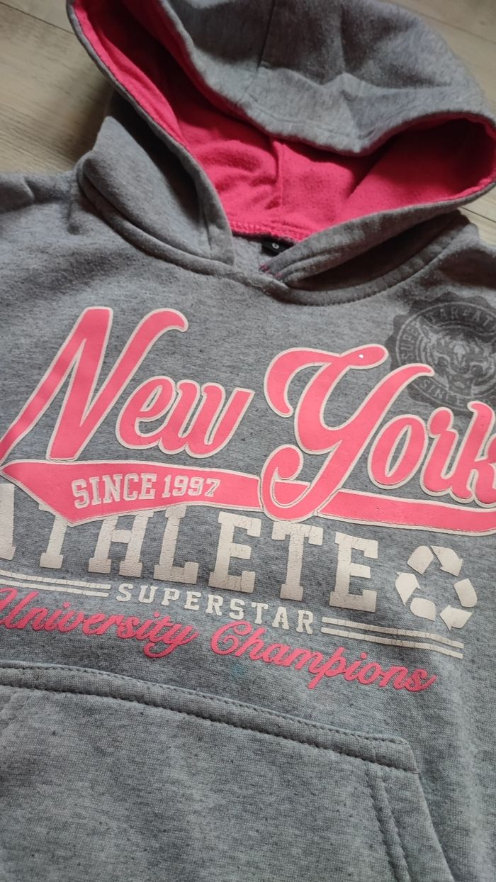 Sweat fille a capuche - photo numéro 4