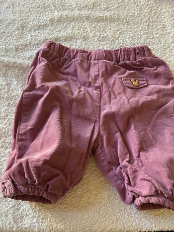 Pantalon rose 3mois