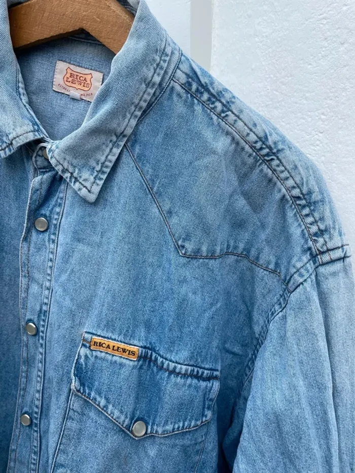 Chemise en jean Rica Lewis - photo numéro 8