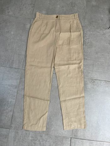 Pantalon Promod lin 38