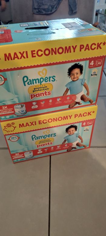 couches Pampers t4