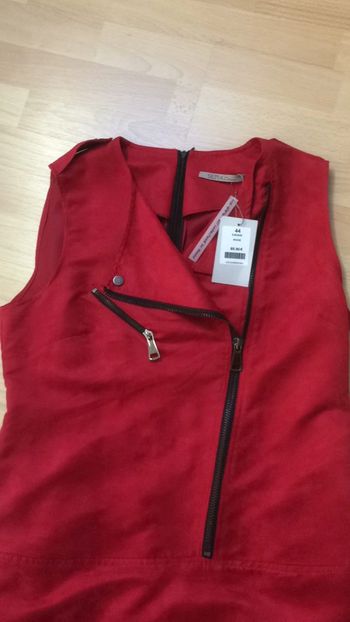 Magnifique robe rouge 44