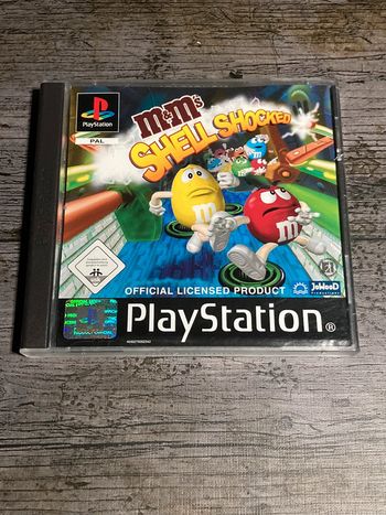 M&m’s Shellshock Jeu PS1 complet Allemand Sony
