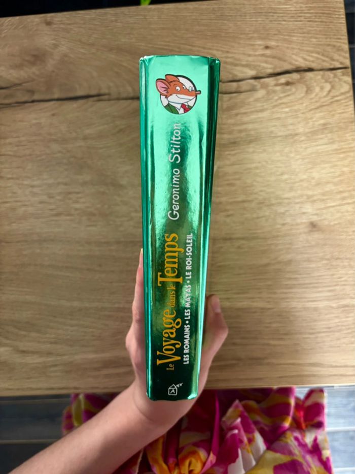 Livre Geronimo Stilton Hors Collection : Le Voyage dans le temps pour Enfants - photo numéro 3