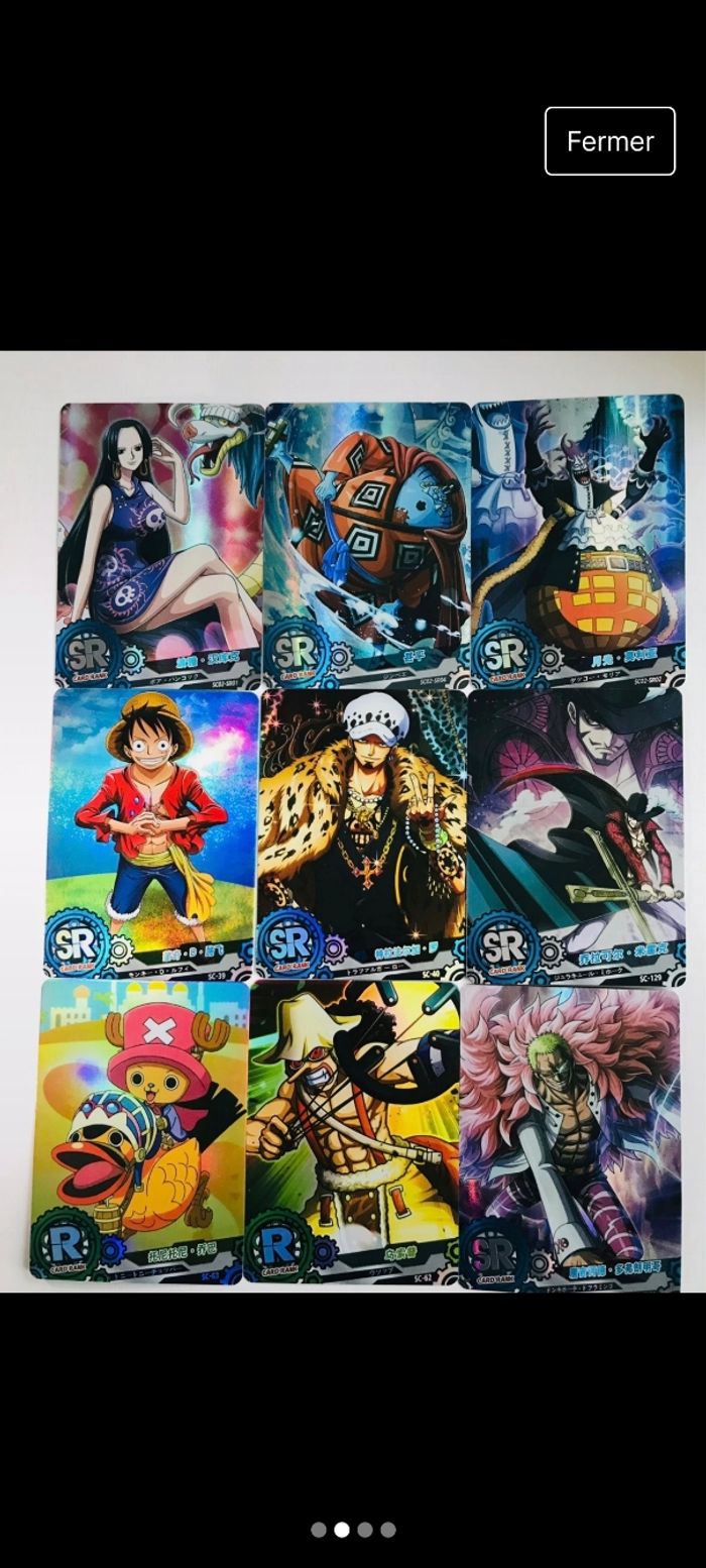 Lot de carte one piece - photo numéro 2