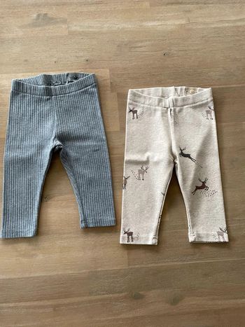 Lot 2 leggings bébé