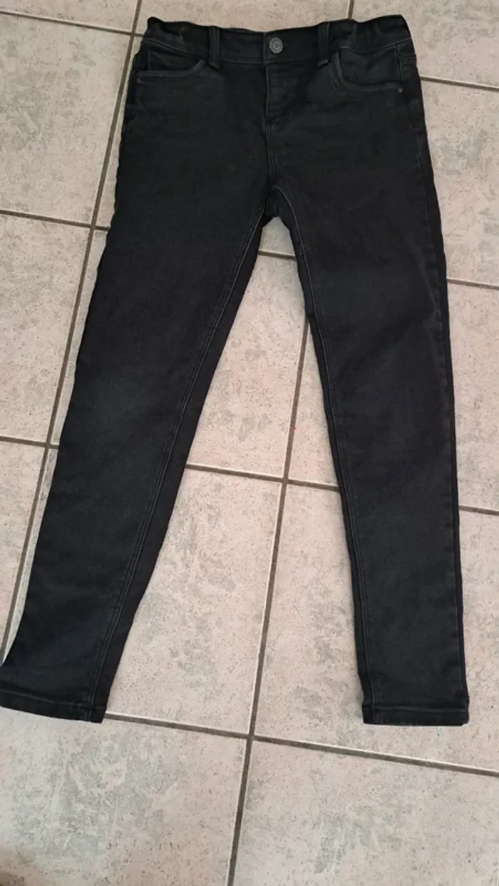 Jeans noir fourré, C&A, 170 cm