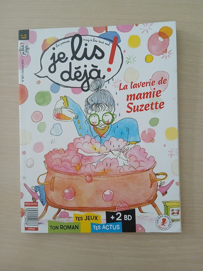 Cahier d activite je lis dejs la laverie de mamie suzette - photo numéro 4