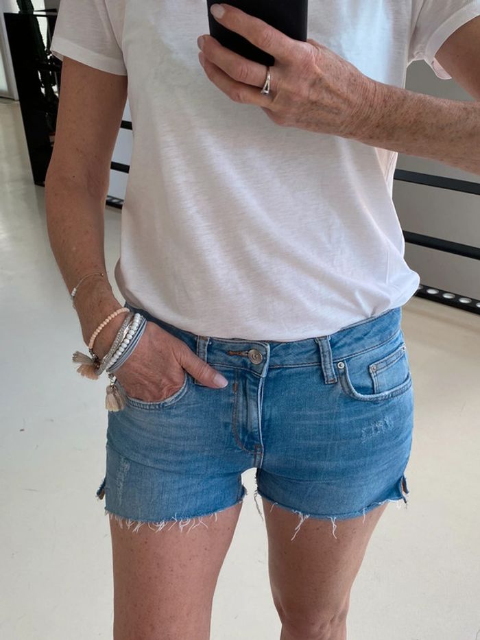 Short jean Zara - photo numéro 3