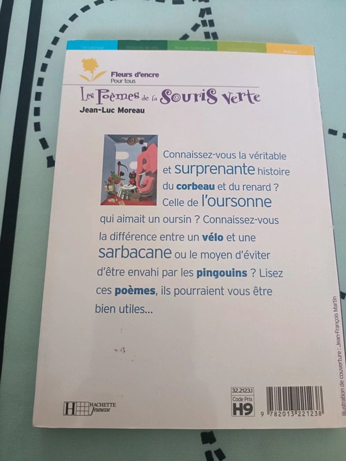 Les poèmes de la souris verte - photo numéro 2