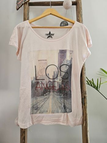 T-shirt cache cache taille 42 XL los angeles 
