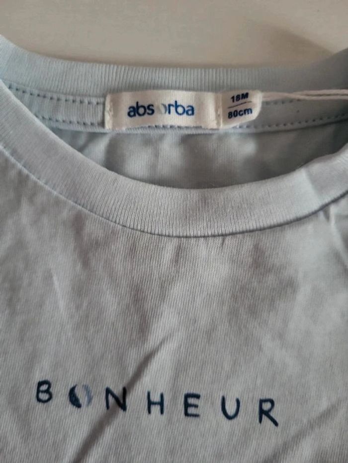 T shirt absorba neuf 18 mois - photo numéro 4