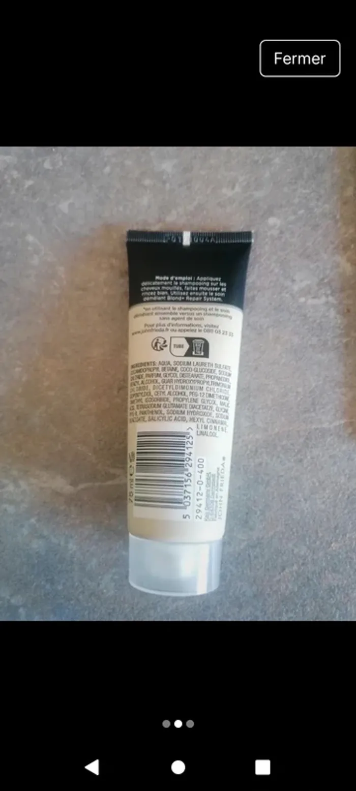 Shampoing John Frieda - photo numéro 2